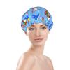 Hockey Elements Creative Patterned Fashion Joker Bath Hat,Reusable Double Bath Hat,Enjoy A More Advanced Bathing Experience view 3