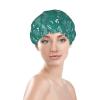 Dolphins Flowers Sea Starfish Coral Seashell Fashion Joker Bath Hat,Reusable Double Bath Hat,Enjoy A More Advanced Bathing Experience view 3