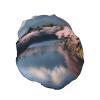 Japan Mount Fuji Landscape Fashion Joker Bath Hat,Reusable Double Bath Hat,Enjoy A More Advanced Bathing Experience view 2