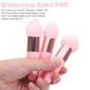 AKOAK 3 Pcs Foundation Sponge Puff, Mushroom Makeup Sponge Mix Sponge Makeup Puff Band Handle, Face Sponge BB Cream Foundation Makeup Tool (Pink) view 2