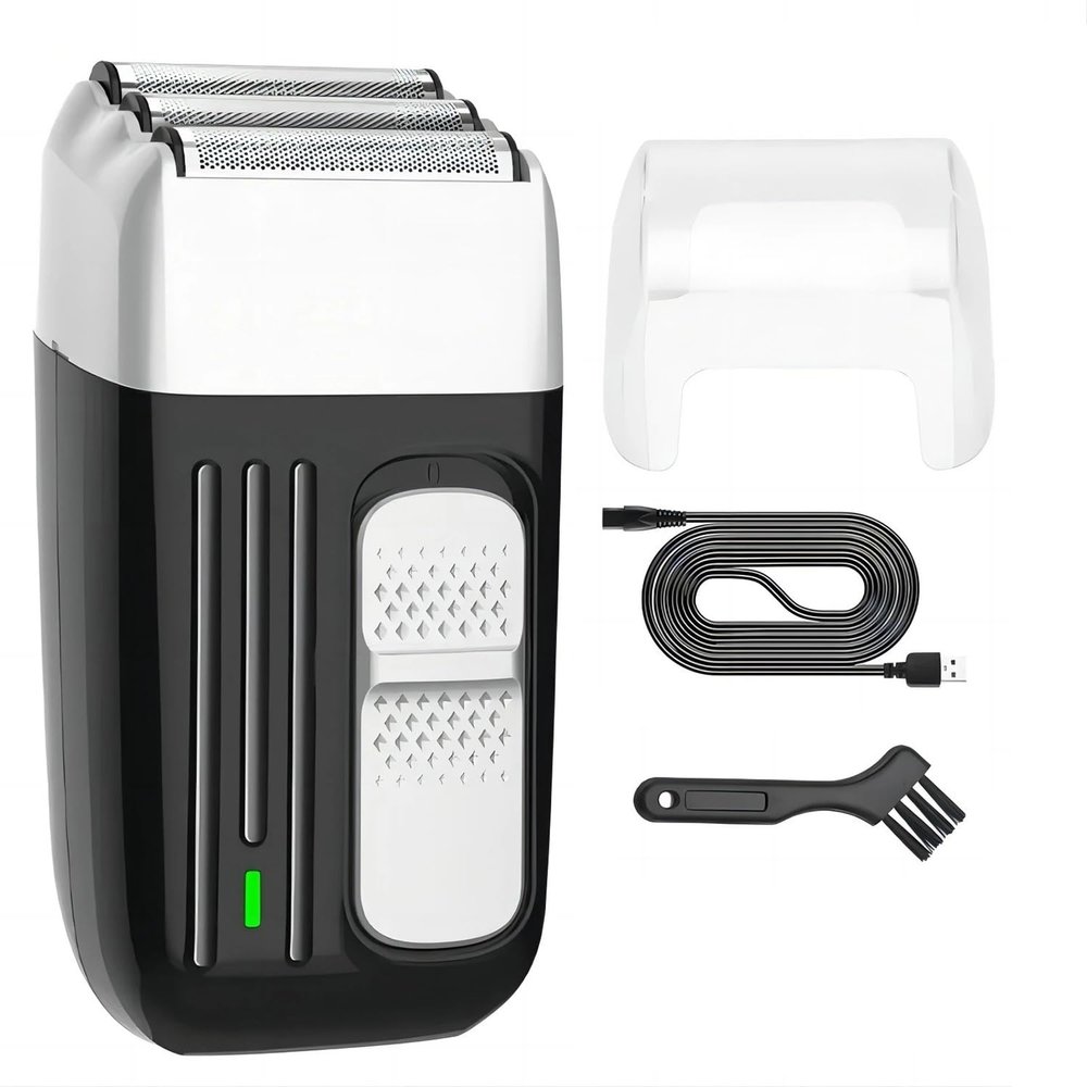WTCBQC Electric Razors for Men, Rechargeable Cordless Foil Shaver for Men - 3 Blades, Smooth and Precise Shave