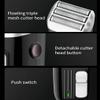 WTCBQC Electric Razors for Men, Rechargeable Cordless Foil Shaver for Men - 3 Blades, Smooth and Precise Shave view 4