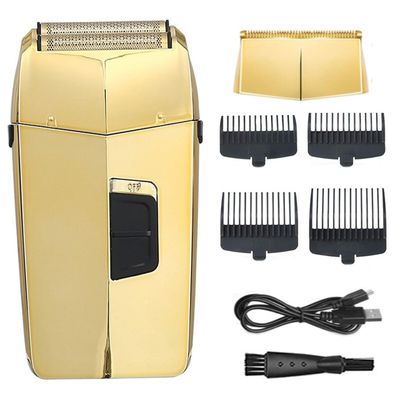 Electric Razors for Men, Rechargeable Barber Hair Shaver 3-Speed Electric Shaver for Men Bald Head Shaving Machine Pro Facial Beard Razor with Extra mesh