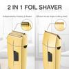 Electric Razors for Men, Rechargeable Barber Hair Shaver 3-Speed Electric Shaver for Men Bald Head Shaving Machine Pro Facial Beard Razor with Extra mesh view 2