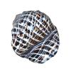 Coastal Fishing Net Shell Fashion Joker Bath Hat,Reusable Double Bath Hat,Enjoy A More Advanced Bathing Experience view 2
