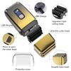 Electric Razors for Men, 3-Blade System Rechargeable Electric Shaver for Men Powerful Hair Beard Electric Razor Wet Dry Head Bald Shaving Machine view 2