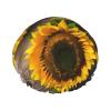 Three Sunflowers On Wooden Fashion Joker Bath Hat,Reusable Double Bath Hat,Enjoy A More Advanced Bathing Experience view 1