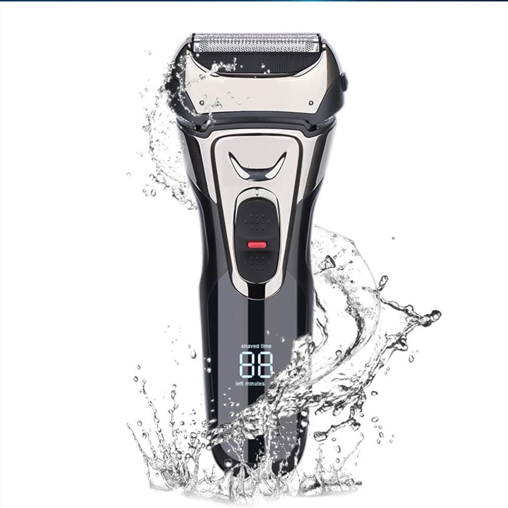 Electric Razors for Men, Razor Electric Shaver Men's Razor Beard Trimmer Shaver for Men Washable USB Shaving