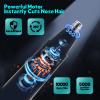FEITA Ear and Nose Hair Trimmer for Men, Electric Cordless Men Rechargeable Nose-Hair Trimmer, 360 Rotating Dual-Blade Waterproof Noses Clippers, Dad & Men's Gifts for Him, Black view 3