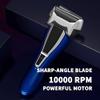 WTCBQC Electric Razors for Men, Electric Shaver for Men Washable Beard Trimmer USB Charging Razor Wet-Dry Dual Use Shaving Machine Long Lasting view 2