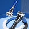 WTCBQC Electric Razors for Men, Electric Shaver for Men Washable Beard Trimmer USB Charging Razor Wet-Dry Dual Use Shaving Machine Long Lasting view 4