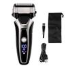 WTCBQC Electric Razors for Men, USB Rechargeable Electric Shaver Stainless Steel Shaving Machine for Men 3D Triple Floating Blade Razor Shaver Barber Electric view 1