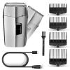 Electric Razors for Men, Waterproof 2in1 Rechargeable foil Electric Shaver Hair Trimmer Electric Razor Beard Bald Shaving Machine for Men view 1