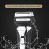 WTCBQC Electric Razors for Men, Professional Electric Shaver Beard Trimmer for Men Razor Nose Waterproof Hair Trimmer Hair Cutting Kit 3 in 1 USB Rechargeable view 3