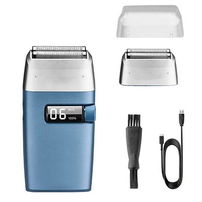 WTCBQC Electric Razors for Men, 3-Motor Speed Hair/Beard Shaver Rechargeable Electric Shaver for Men Electric Razor Head Shaving Machine for Bald, With Box