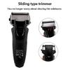 WTCBQC Electric Razors for Men, USB Rechargeable Electric Shaver Stainless Steel Shaving Machine Men 3D Triple Floating Blade Razor Shaver Barber Trimmer, Silver No Box view 3