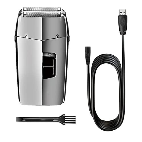 Electric Razors for Men, Powerful Rechargeable Electric Shaver Wet Dry Beard Electric Razor for Men Bald Head Shaving Machine Hair Finishing Fades