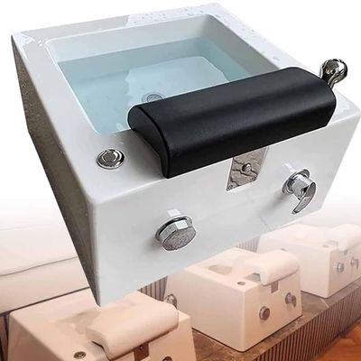 DSPDVWOW Foot Bath Tub Adjustable Water Temperature Foot Soaking Basin Foot Spa Bath Massager Foot Soaking Bath Basin, Pedicure Foot Soak with Square Waterfall Outlet, Feet Soaking Tub
