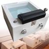 DSPDVWOW Foot Bath Tub Adjustable Water Temperature Foot Soaking Basin Foot Spa Bath Massager Foot Soaking Bath Basin, Pedicure Foot Soak with Square Waterfall Outlet, Feet Soaking Tub view 1