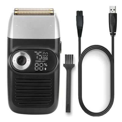 Electric Razors for Men, 3 speeds Powerful Hair Electric Shaver for Men Bald Head Electric Razor Beard Shaving Machine Barber Finishing Fades Tool