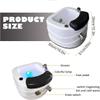 DSPDVWOW Feet Soaking Tub,Foot Massager Spa,Portable Foot Spa,Pedicure Foot Spa,Foot Soak Tub,Foot Tub for Soaking Feet,Pedicure Kit Foot Spa,Foot Bath Spa,Foot Bath Basin view 4