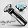 Head Shavers for Bald Men, 3 in 1 Electric Shaver Razor for Men Shaving Machine 4D Smart Male Rechargeable Three-Head Nasal Hair Trimmer Kit view 4