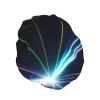 Laser Light Stylish And Functional Double-Layer Shower Cap - Reusable And Cute Elastic Bath Cap view 2
