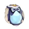 Cute Penguin Prints Stylish And Functional Double-Layer Shower Cap - Reusable And Cute Elastic Bath Cap view 2