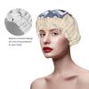 Cute Penguin Prints Stylish And Functional Double-Layer Shower Cap - Reusable And Cute Elastic Bath Cap view 4