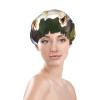 White Bear Brown Bear Stylish And Functional Double-Layer Shower Cap - Reusable And Cute Elastic Bath Cap view 3