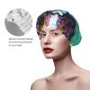 Spain Water City Stylish And Functional Double-Layer Shower Cap - Reusable And Cute Elastic Bath Cap view 4