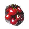 Fresh Cherry Stylish And Functional Double-Layer Shower Cap - Reusable And Cute Elastic Bath Cap view 2