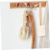 Ipetboom 2pcs Long-Handled Brush Exfoliating Back Loofah Stick Skin Exfoliating Body Sponge Brush for Bath view 2