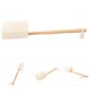 Ipetboom 2pcs Long-Handled Brush Exfoliating Back Loofah Stick Skin Exfoliating Body Sponge Brush for Bath view 3