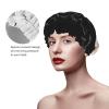 Eyelash Pattern Stylish And Functional Double-Layer Shower Cap - Reusable And Cute Elastic Bath Cap view 4