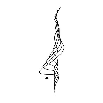 Curve Space Herbal Juice Temporary Tattoo Fake Tattoo Sticker Waterproof Long-Lasting And Non-Reflective Lasting For Two Weeks