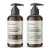 Aquableu Advanced Therapy Anti-Thinning Rosemary Oil Shampoo & Conditioner Set - Infused with 14 All-Natural Ingredients for Volume, Strength, Thickness, and Dullness Reduction (16oz) view 1