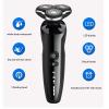 Head Shaver for Men, Electric Razor Electric Shaver Rechargeable Shaving Machine for Men Beard Razor Wet-Dry Dual Use Water Proof Fast Charging view 2