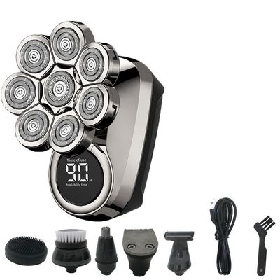 Head Shaver for Men, 6 in 1 Men's Rechargeable Razor Nose Hair Trimmer Razor Electric Shaver Men's Razor Men's Electric Shaver Beard Trimmer