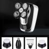 Head Shaver for Men, 5 in 1 Bald Head Shaver Electric Razor for Men LED Display Nose Hair Beard Trimmer Clippers Facial Cleansing Brush USB Rechargeable view 4
