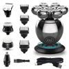 Head Shaver for Men, 5 in 1 Razor 7-Blade Grooming Kit Electric Shaver for Men Head Rechargeable Electric Razor Body Beard Hair Trimmer Bald Shaving Machine view 1