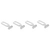 Ipetboom 4pcs Manual Body Hair Razor for Women Portable Hair Trimmer for Travel Safe Shaving view 1
