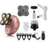 Head Shaver for Men, 5 in 1 Electric Shaver 5 Head Razor Bald Beard Hair Skull Men's Shaver Rechargeable Electric Razor Beard Trimmer Shaving Machine (Color : Rose Gold B) view 1