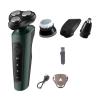 Head Shaver for Men, Electric Face Shaver for Men Washable Rechargeable Shaving Beard Machine (Color : Dark Green) view 1