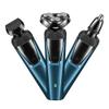 Head Shaver for Men, 3 in 1 Electric Razor for Men Beard Shaver Dry Wet Waterproof 3 Head Rotary Blade USB Rechargeable Nose Hair Trimmer view 1