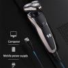 WTCBQC Head Shaver for Men, Electric Shavers Professional Shaving Machine Waterproof Beard Trimmer for Man USB Rechargeable Wet Dry Dual Use Razor (Color : 5001B-Q) view 4