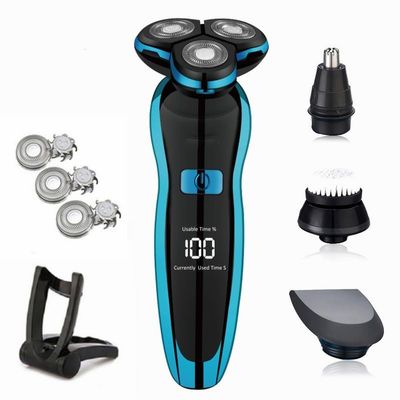 Head Shaver for Men, Water Proof Electric Razor Electric Shaver Hair Cutting Shaving Machine for Men Clipper Beard Trimmer Rotary Shaver