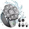 WTCBQC Head Shaver for Men, 6 in 1Men 9D Head Shavers for Bald Electric Razor Cordless Trimmer for Bald Clipper Wet & Dry Bald Shaving Grooming Kit view 1