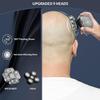 WTCBQC Head Shaver for Men, 6 in 1Men 9D Head Shavers for Bald Electric Razor Cordless Trimmer for Bald Clipper Wet & Dry Bald Shaving Grooming Kit view 4