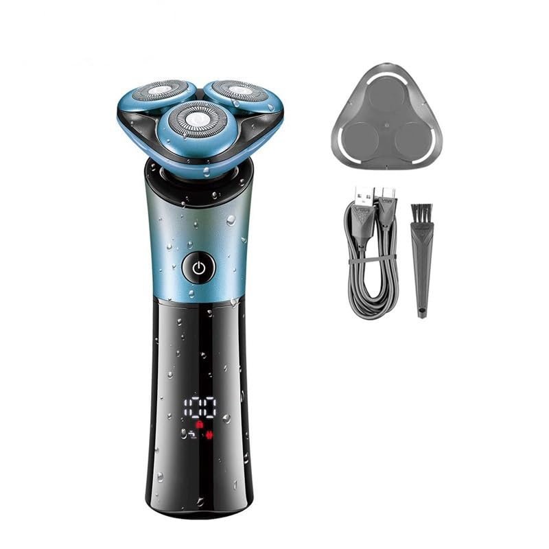 Head Shaver for Men, Electric Shaver Professional Razor Shaving Machine Barber Waterproof Shaving Beard LED Display Beard Trimmer for Men